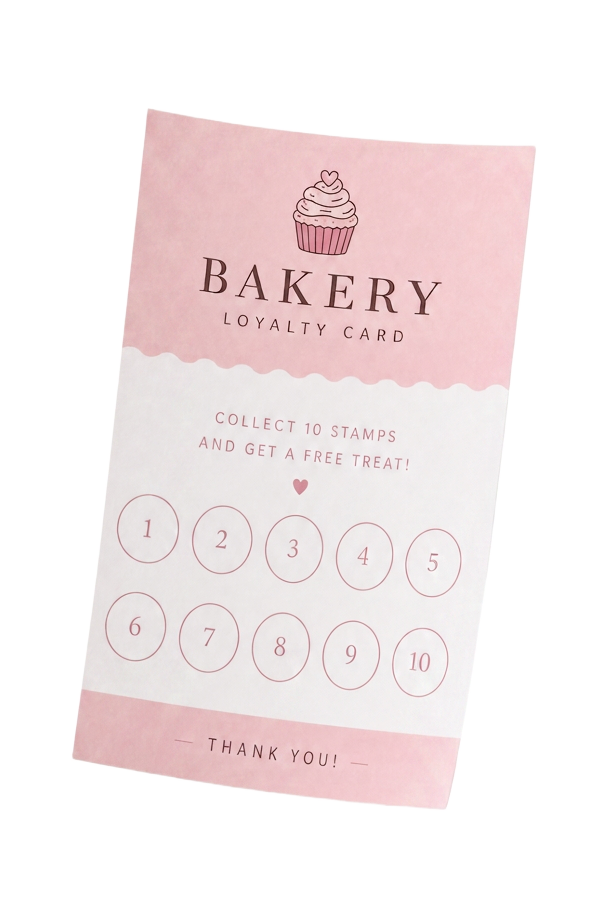 Bakery loyalty card